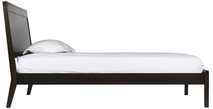 Kingston sleigh bed side view